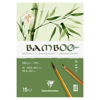 CLAIREFONTAINE bambusz akvarelltömb CP 250 g/m² A1 - 15 lap