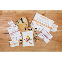 CLAIREFONTAINE Fontaine HP akvarelltömb extra fehér 300 g/m² 12 x 18 cm - 12 lapos