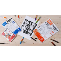 CLAIREFONTAINE Manga Layout tömb 100 g/m² A5 – A3 - 50 lap