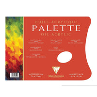 CLAIREFONTAINE papír festőpaletta 90 g/m2 - 24 x 32 cm, 40 lap