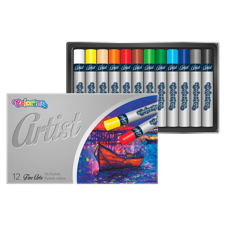 Colorino Artist kerek olajpasztell, 12 darabos kiszerelésben (1)