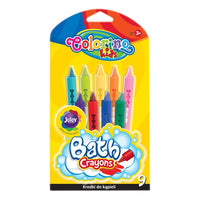 Colorino fürdőceruzák 9 db
