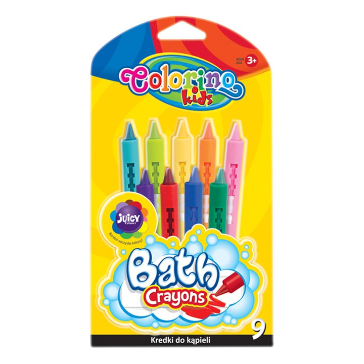 Colorino fürdőceruzák 9 db