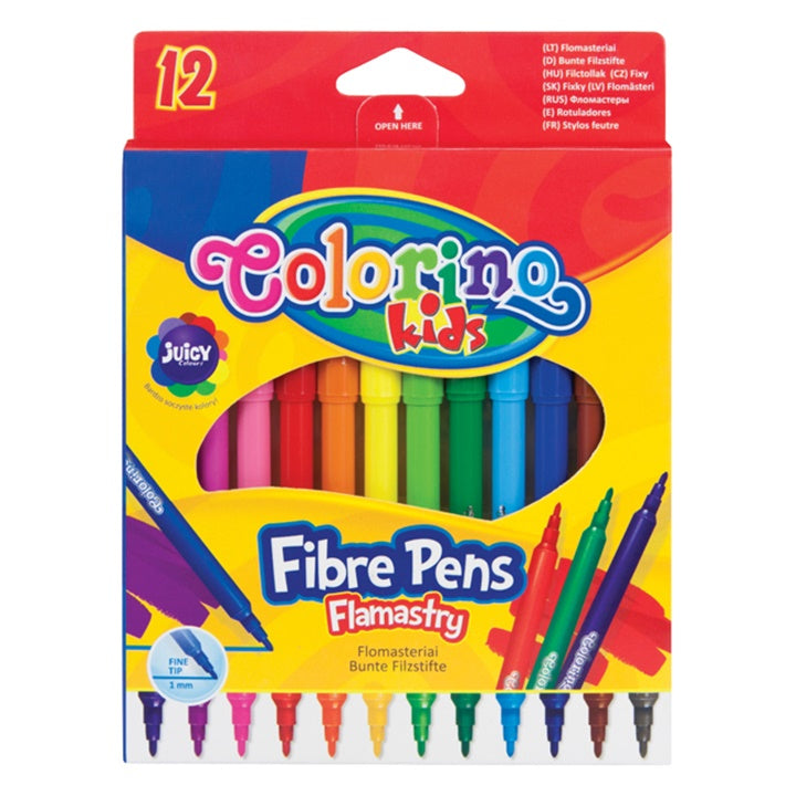 Colorino iskolai filctollak, 12 darabos csomag