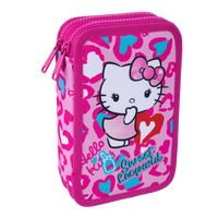 Colorino kétemeletes feltöltött tolltartó Jumper 2 Hello Kitty – Hello Kitty rózsaszín