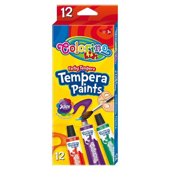 Colorino Tempera festékek 12 x 12 ml (1)