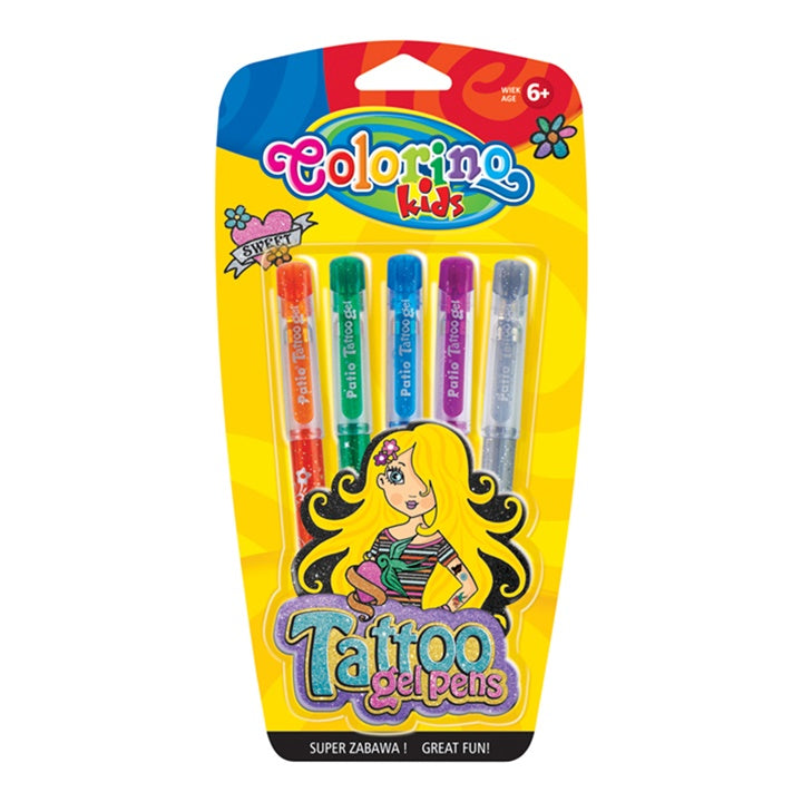 Colorino tetováló gél tollak 5 db (1)