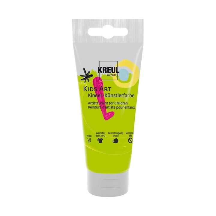Colours for children KREUL 75 ml - sárgászöld