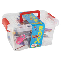Craft Box 230+ Piece CRAFT KIT a tárolódobozban (2)