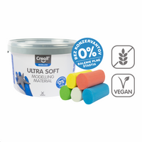 Creall gyurma Ultra soft, 5 g, tégely, vegyes színek – × 220