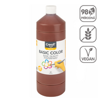 Creall temperafesték, 1 000 ml – sötétbarna
