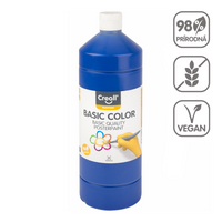 Creall temperafesték, 1 000 ml – sötétkék