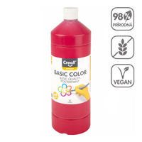 Creall temperafesték, 1 000 ml – sötétvörös
