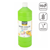 Creall temperafesték, 1 000 ml – világoszöld