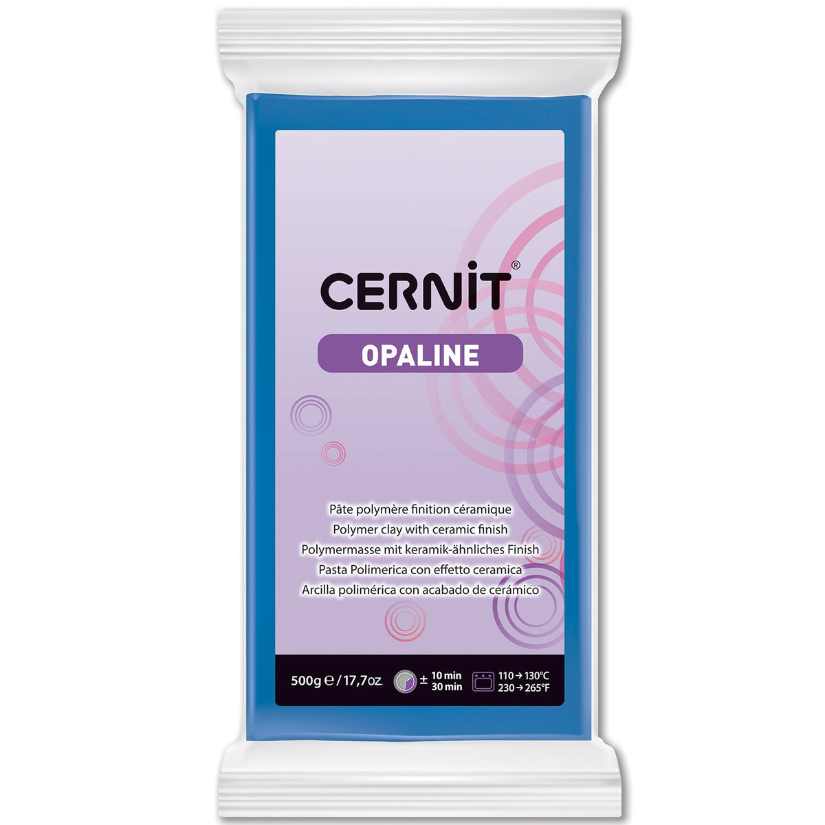 CERNIT Opalin polimer agyag 500 g – Primary Blue