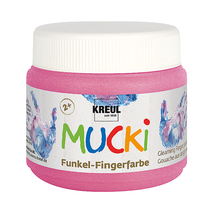 Csillogó ujjfesték 150 ml MUCKI