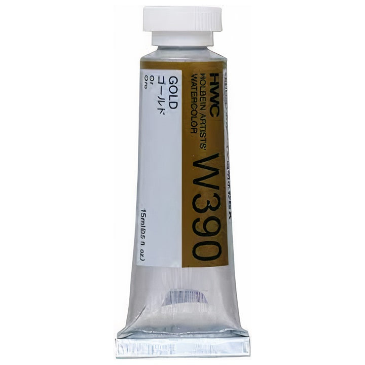Professzionális Holbein Artists akvarellfestékek 15 ml – arany