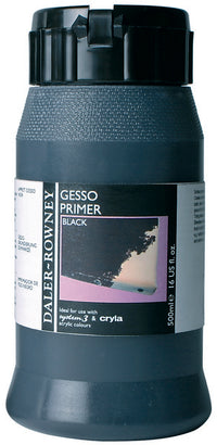 DALER ROWNEY D&R Artist fekete gesszó 500 ml