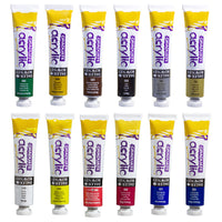 DALER ROWNEY Graduate akrilfesték készlet 12 x 22 ml