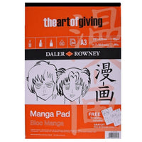 DALER ROWNEY Manga marker tömb 70 g - 50 lap, A3