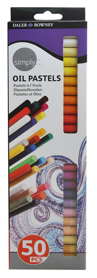 DALER ROWNEY Simply olajpasztell készlet – 50 db