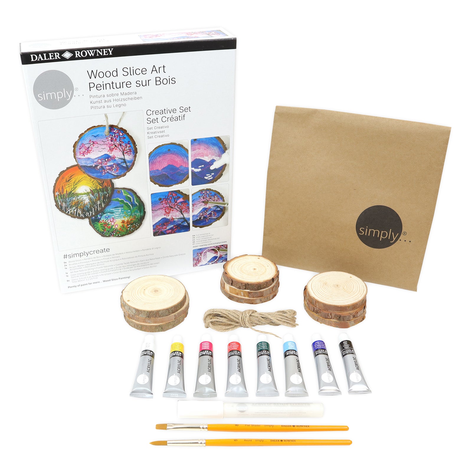 DALER ROWNEY Simply fafestő készlet