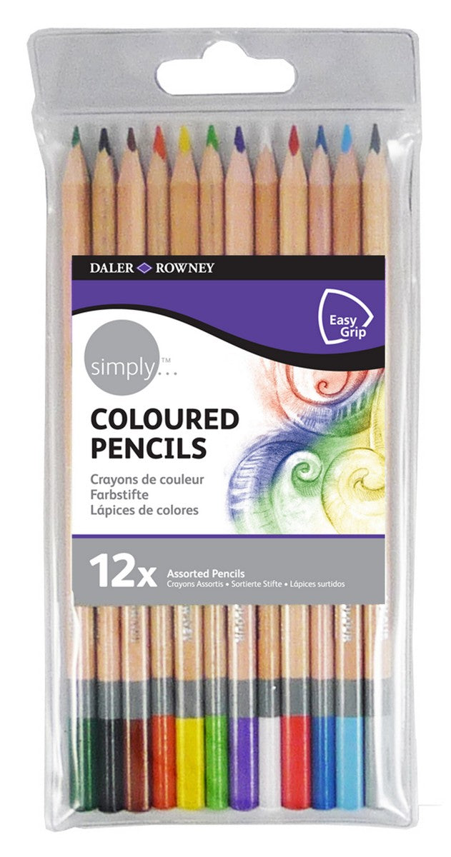 DALER ROWNEY D&R Simply színes ceruza készlet 12 db