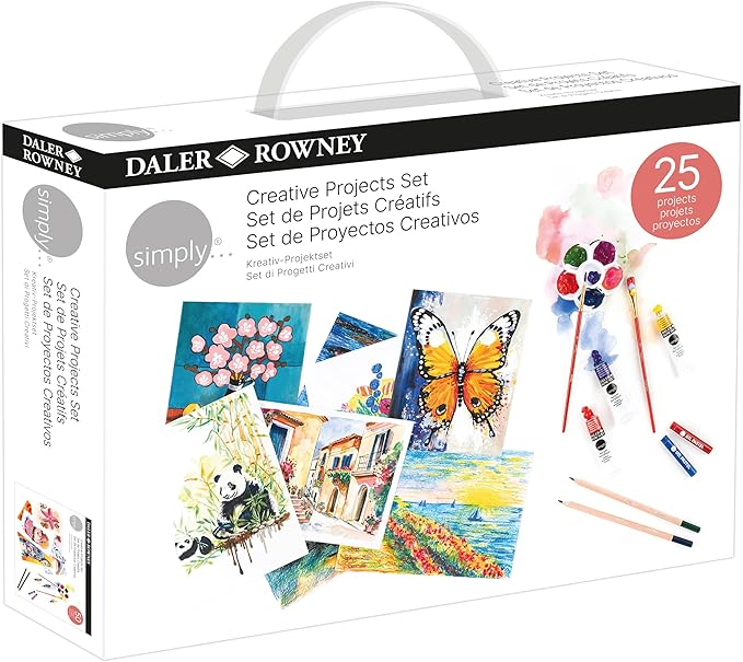 DALER ROWNEY Simply művészkészlet - 25 db-os