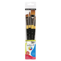 DALER ROWNEY System3 akril ecsetkészlet SH 401 4 db