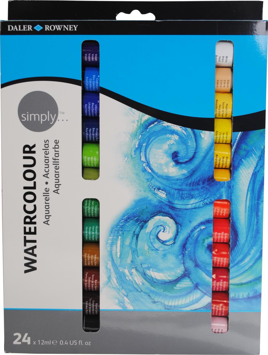 Daler- Rowney - akvarell készlet 24 x 12ml