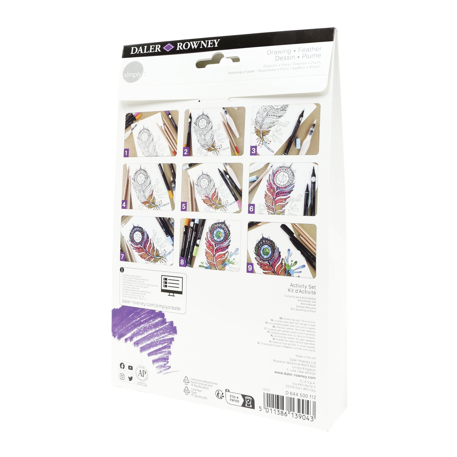 DALER ROWNEY D&R Simply rajzkészlet kezdőknek