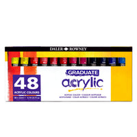 DALER ROWNEY Graduate akrilfesték készlet 48 x 22 ml