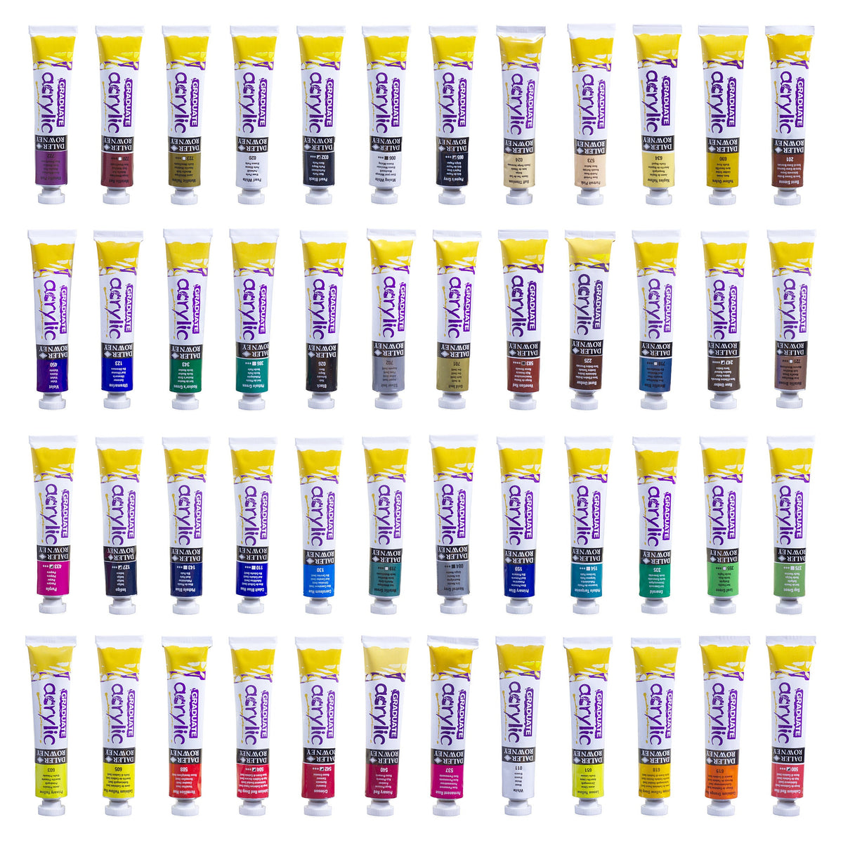 DALER ROWNEY Graduate akrilfesték készlet 48 x 22 ml
