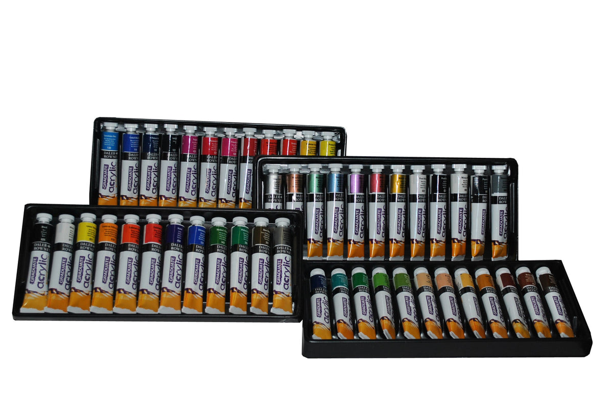 DALER ROWNEY Graduate akrilfesték készlet 48 x 22 ml