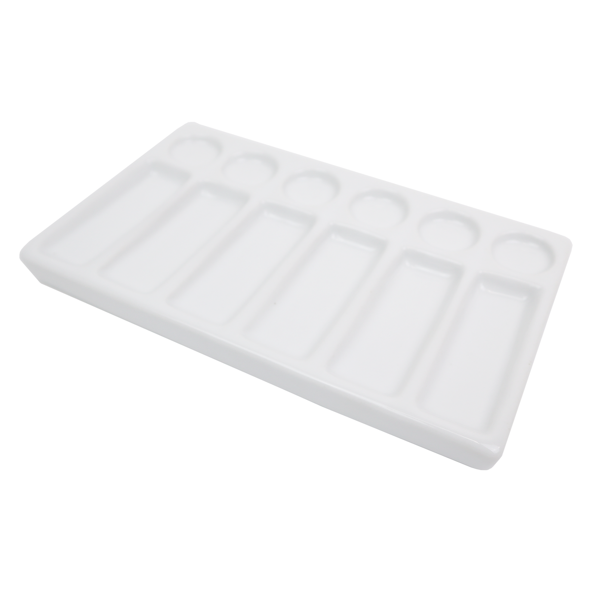 DALER ROWNEY porcelán festőpaletta téglalap alakú 22 x 20 cm