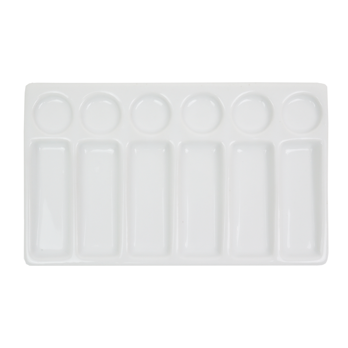 DALER ROWNEY porcelán festőpaletta téglalap alakú 22 x 20 cm