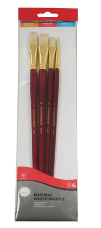 DALER ROWNEY Simply olajfesték ecsetkészlet serteszőr, 4 db, 2-es méret