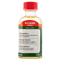 Dammar zárólakk olajfestékhez LUKAS – 125 ml