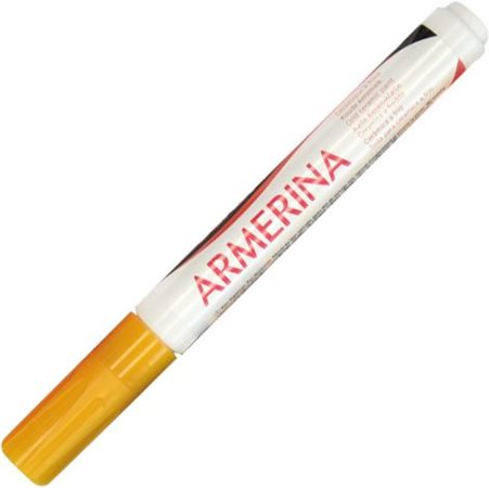 DARWI ARMERINA égetés nélküli porcelánfestő filc 2 mm / 6 ml – sötétsárga