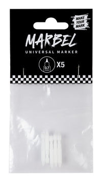 DARWI Marbel tartalék hegyek 0,7 mm – 5 db