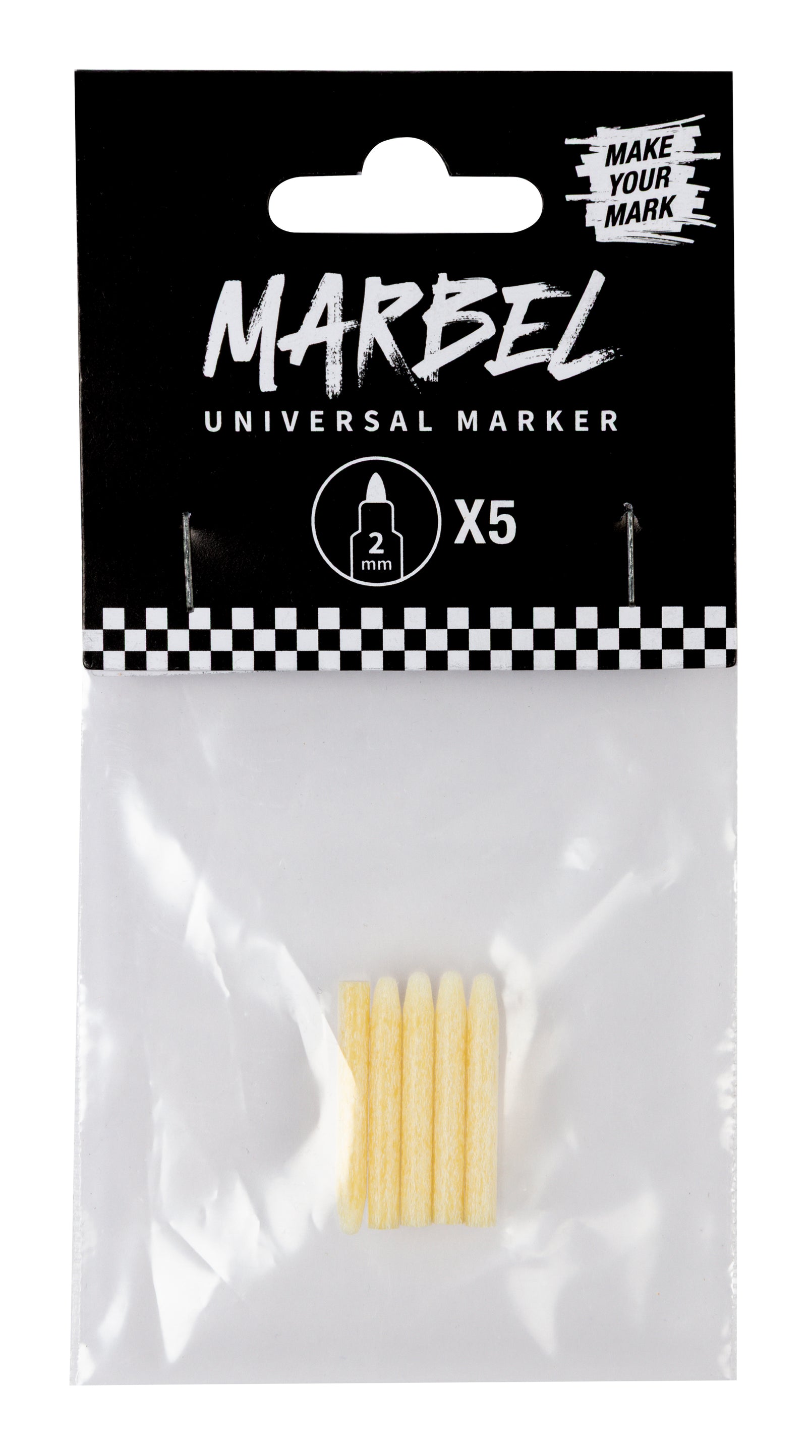 Pót hegyek DARWI Marbel markerekhez 2 mm 5 db