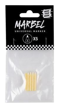 Pót hegyek DARWI Marbel markerekhez 2 mm 5 db