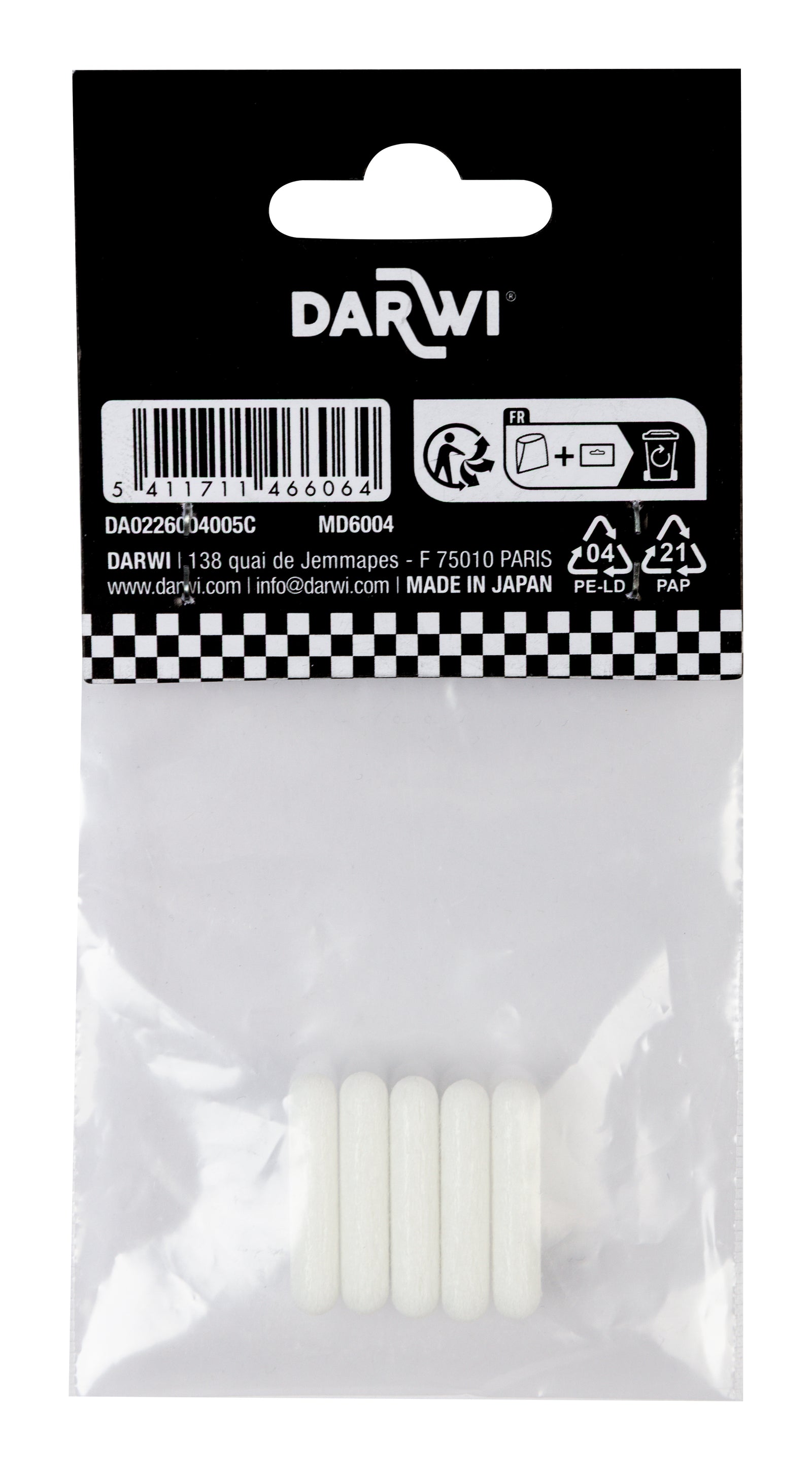 DARWI Marbel tartalék hegyek 4 mm – 5 db