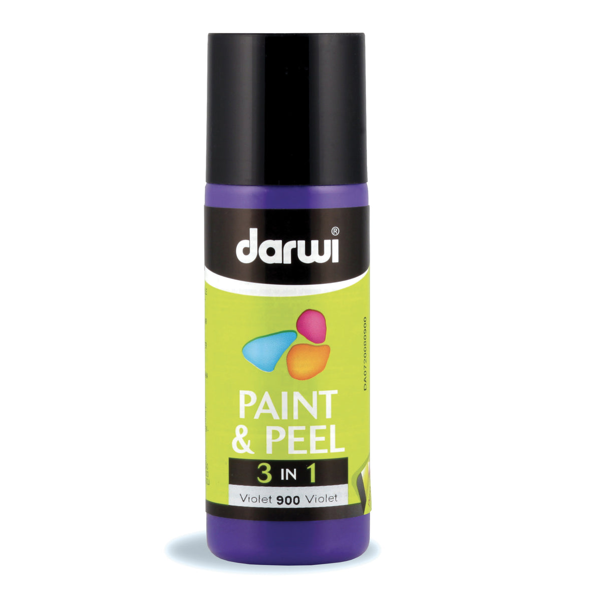 DARWI Paint & Peel 3in1 lehúzható üvegfesték 80 ml – lila