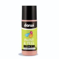 DARWI Paint & Peel 3in1 lehúzható üvegfesték 80 ml – testsörke / testszínű