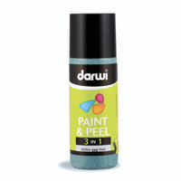 DARWI Paint & Peel 3in1 lehúzható üvegfesték 80 ml – csillámos zöld