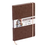 DARWI Brown vázlattömb A4 140 g/m² 80 lap