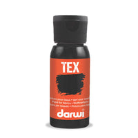DARWI TEX szövetfesték 50 ml – 100 fekete