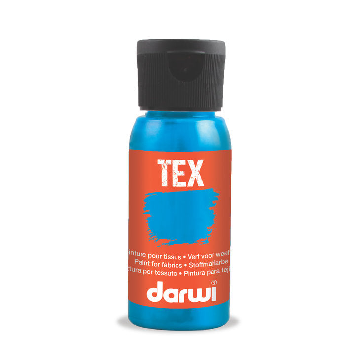 DARWI TEX szövetfesték 50 ml – 280 türkizkék