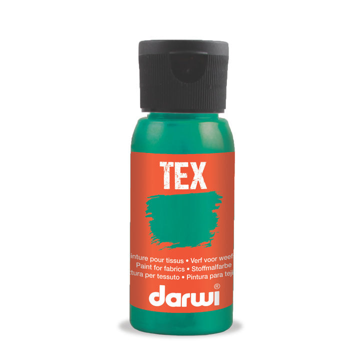 DARWI TEX szövetfesték 50 ml – 626 sötétzöld